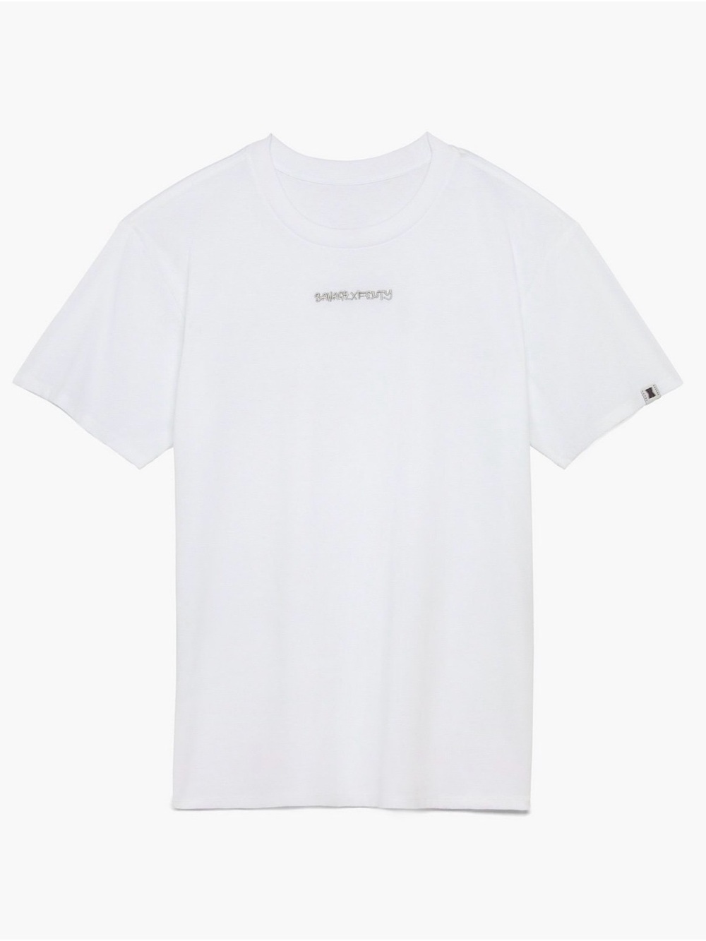 Fenty Beauty White Short Sleeve Logo Crew Tee - Picture 1 of 3